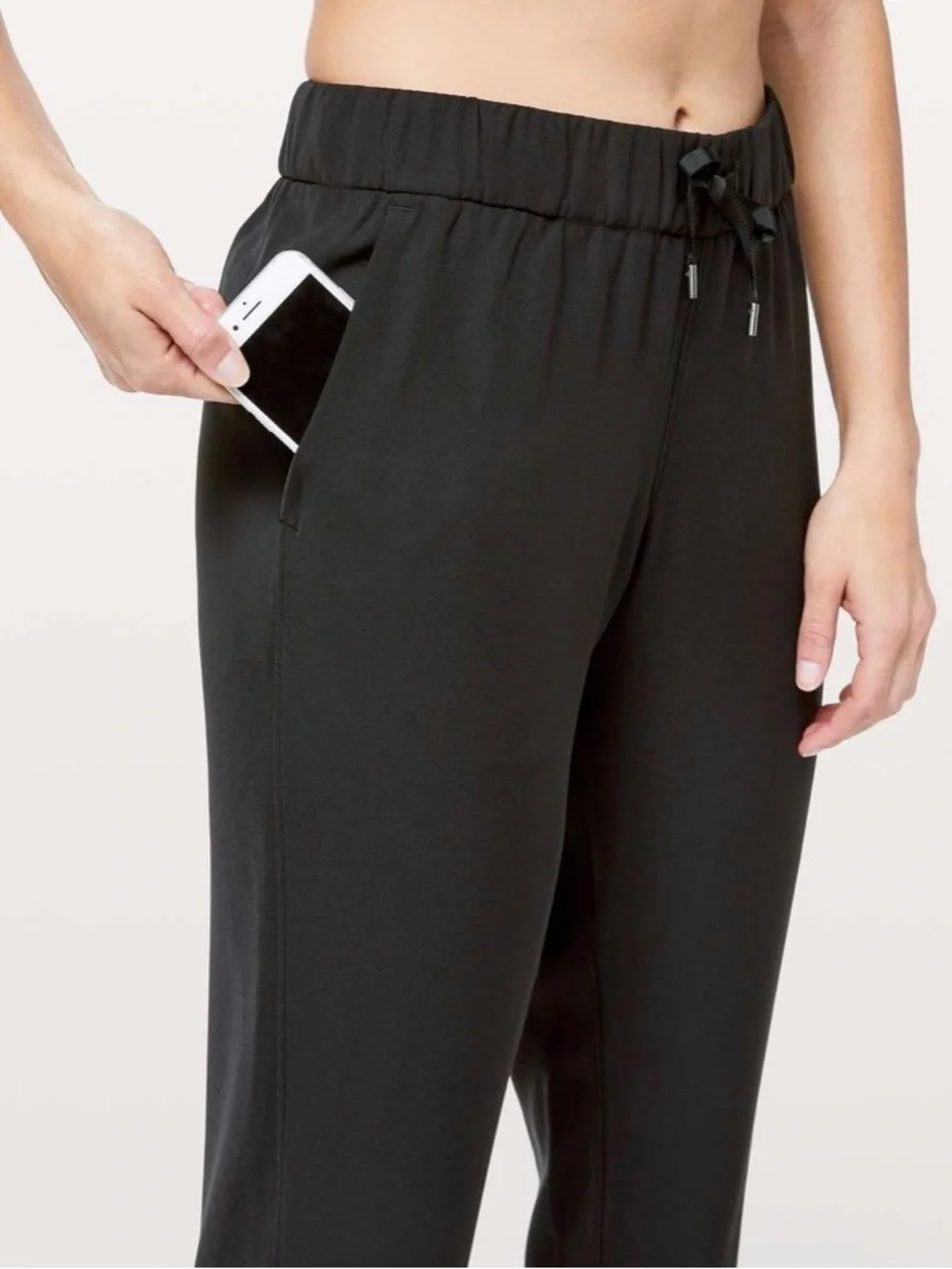 lululemon athletica Black Drawstring Joggers
